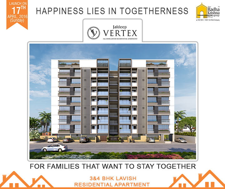 Create the world of your dreams.
JALDEEP VERTEX : The lavish and luxurious 3 & 4 BHK  Residential apartment at Iskon Ambli Road, Ambli, Ahmedabad.