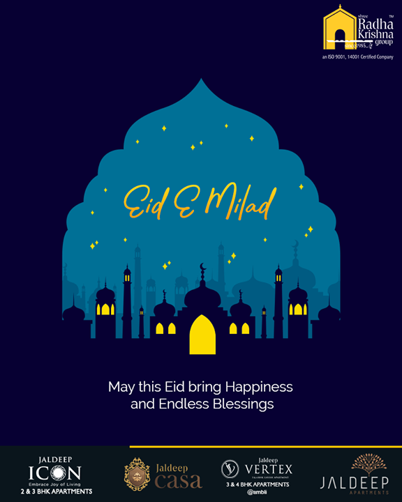 May this Eid bring happiness and endless blessings

#EideMilad #EidMubarak #ShreeRadhaKrishnaGroup #Ahmedabad #RealEstate #LuxuryLiving