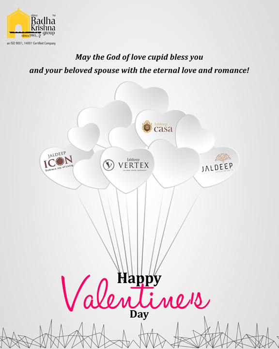Radha Krishna Group,  WorldOfHappiness, AnAssetToCelebrate, WorkOfArtResidence, Bopal, ShreeRadhaKrishnaGroup, Ahmedabad, RealEstate, LuxuryLiving, Valentines2019, ValentinesDay, Valentines, DayOfLove, ValentinesDay2019