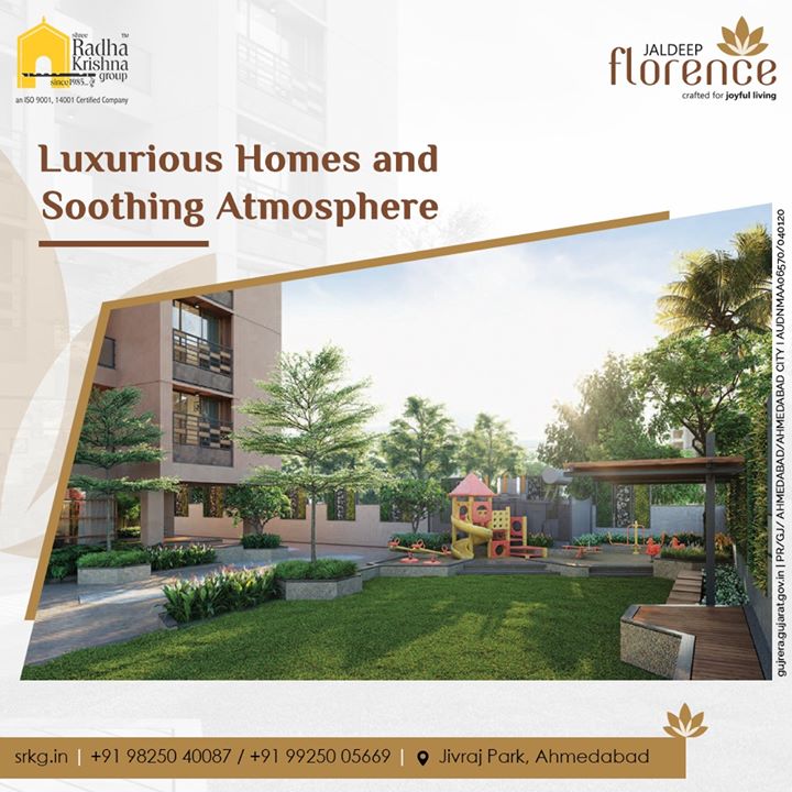 Beautiful and luxurious homes with a soothing and peaceful atmosphere!

#ShreeRadhaKrishnaGroup #DreamHomes #Ahmedabad #RealEstate
