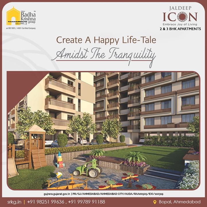 Live life to the fullest! A home amidst the peaceful environs and greenery is a next-level delight for the one who adores tranquility!

#Icon #LuxuryLiving #ShreeRadhaKrishnaGroup #Ahmedabad #RealEstate #SRKG