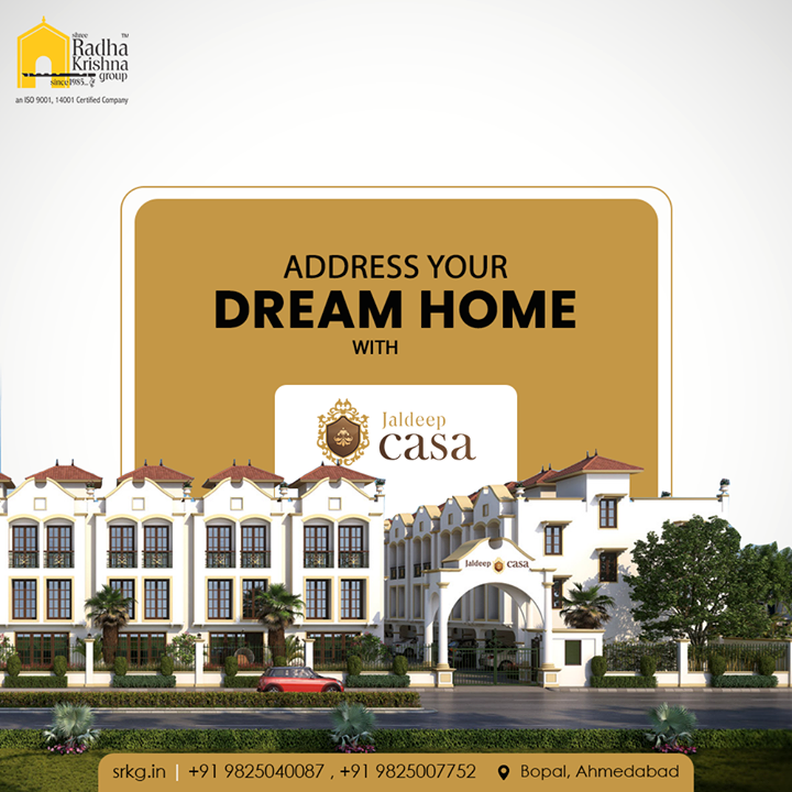 Unbox your dream home at the fastest developing Area, In Bopal.

#JaldeepCasa #WorkOfHappiness #Bopal #Amenities #LuxuryLiving #ShreeRadhaKrishnaGroup #Ahmedabad #RealEstate
