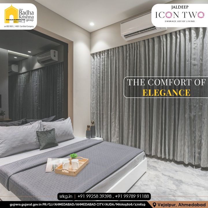 Connected with emotions of love and togetherness. Indulge in the comfort of owning a dream abode. 

#JaldeepIconTwo #IconTwo #LuxuryLiving #ShreeRadhaKrishnaGroup #RadhaKrishnaGroup #SRKG #Vejalpur #Makarba #Ahmedabad #RealEstate