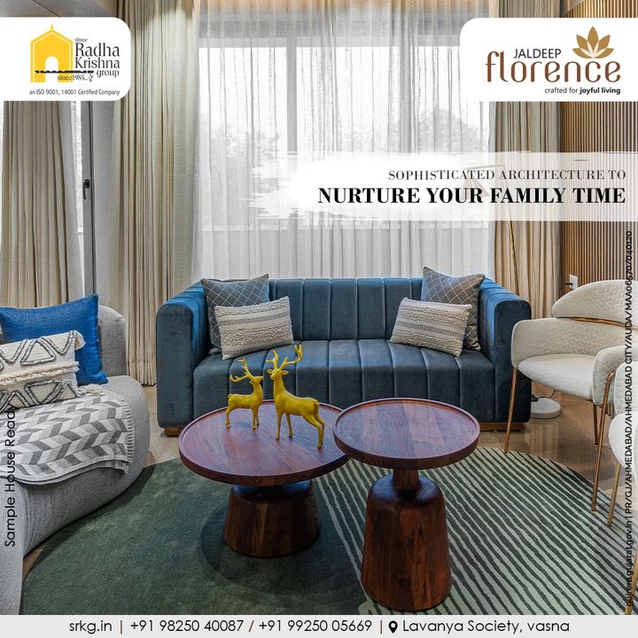 Indulge in the tranquility, experience the magnificent amenities created to give you the best of your family time. 

#JaldeepFlorence #Amenities #LuxuryLiving #RadhaKrishnaGroup #ShreeRadhaKrishnaGroup  #Ahmedabad #RealEstate #SRKG