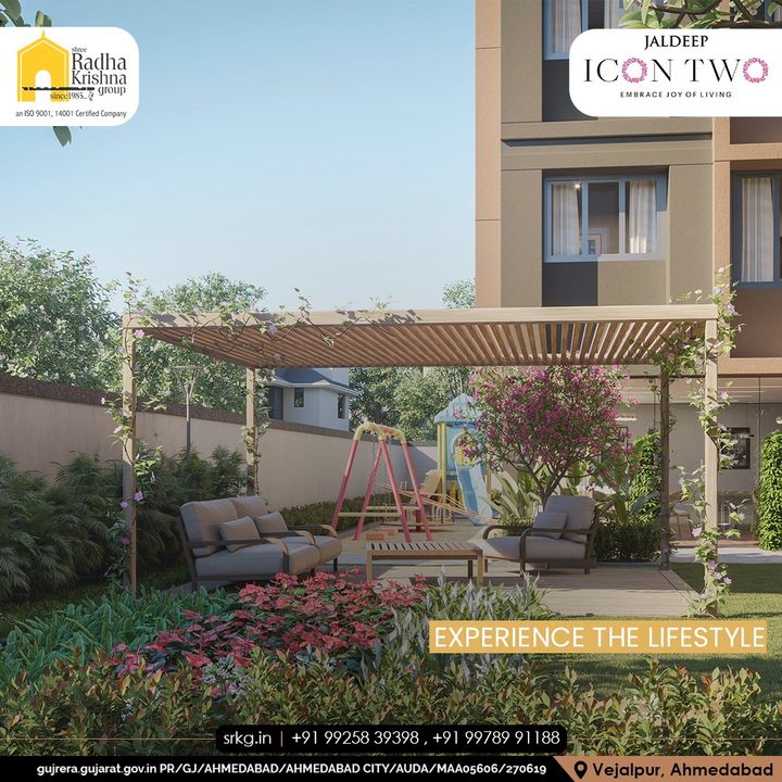 Jaldeep Icon Two is a beautiful world without limits where architectural design, urban luxury, luxurious lifestyle, and nature all come together. 

#JaldeepIconTwo #IconTwo #LuxuryLiving #ShreeRadhaKrishnaGroup #RadhaKrishnaGroup #SRKG #Vejalpur #Makarba #Ahmedabad #RealEstate