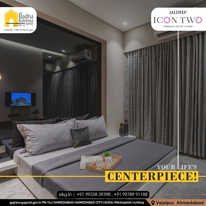Own the most comfortable and affordable house at Jaldeep Icon Two and make it a centerpiece of your life. 

#JaldeepIconTwo #IconTwo #LuxuryLiving #ShreeRadhaKrishnaGroup #RadhaKrishnaGroup #SRKG  #Ahmedabad #RealEstate