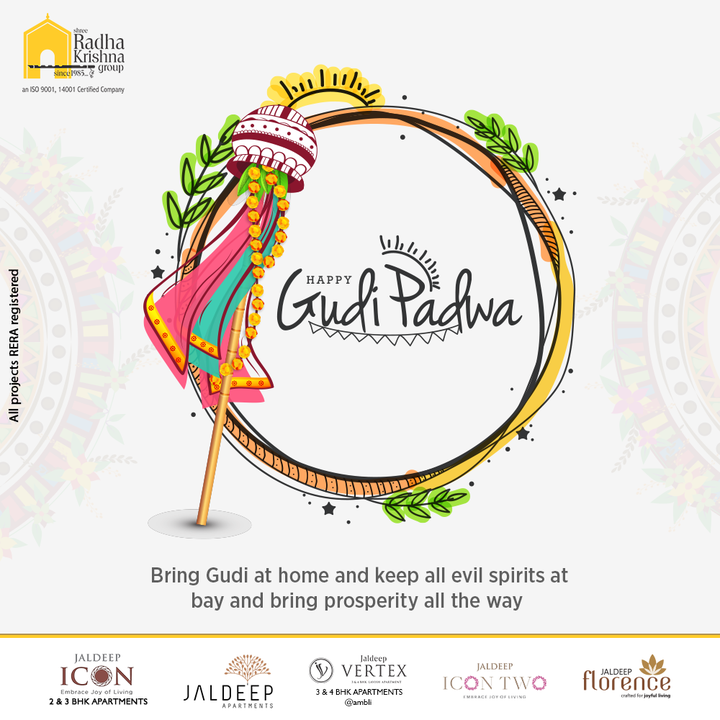 Radha Krishna Group,  FestivalCelebrations, Happy, GudiPadwa, ShreeRadhaKrishnaGroup, Ahmedabad, RealEstate, SRKG