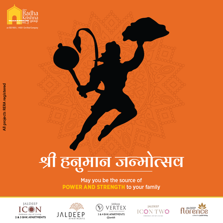 Radha Krishna Group,  HanumanJayanti2022, HappyHanumanJayanti, Hanuman, HanumanJayanti, Hanumanji, ShreeRadhaKrishnaGroup, Ahmedabad, RealEstate, SRKG