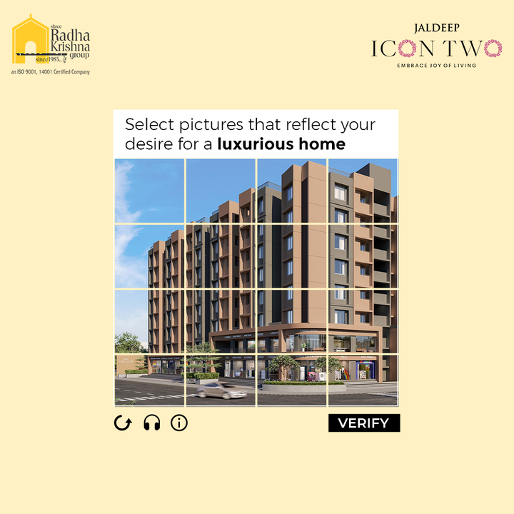 Come live the luxurious lifestyle you've always wanted. Own a house that fulfills your need for an opulent dwelling.

#TrendingFormat #JaldeepIconTwo #IconTwo #LuxuryLiving #ShreeRadhaKrishnaGroup #RadhaKrishnaGroup #SRKG #Vejalpur #Makarba #Ahmedabad #RealEstat