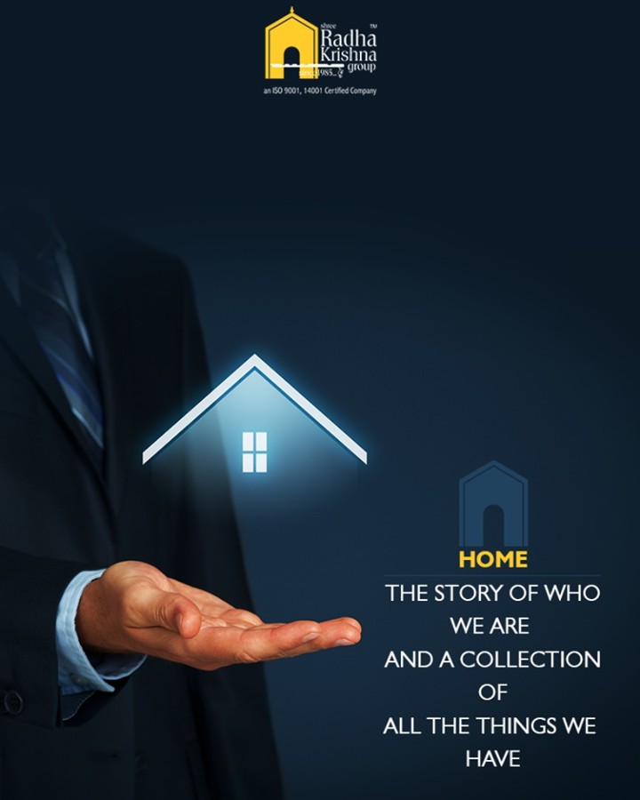 Home the story of who we are and a collection of all the things we have. Don’t you agree?

#ShreeRadhaKrishnaGroup #RealEstate #Ahmedabad