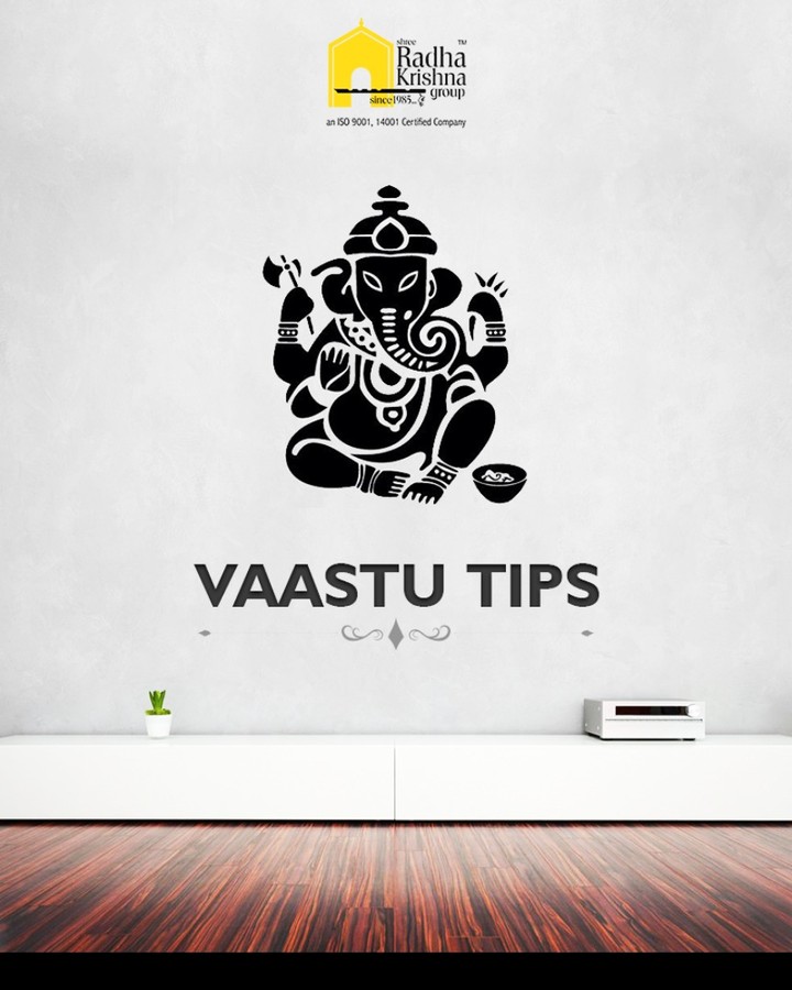 At the entrance if you have a naked wall, place a statue or a picture of Ganesha. Since a naked wall represents loneliness, it helps in breaking the negativity.

#LuxuryLiving #ShreeRadhaKrishnaGroup #Ambli #Ahmedabad #VastuTips