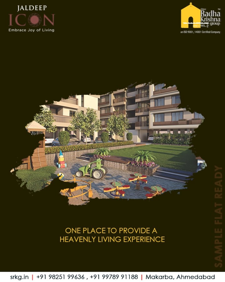 The amenities are enough to make you fall in love with this place!

#SampleFlatReady #2and3BHKApartments #LuxuryLiving #ShreeRadhaKrishnaGroup #Makarba #Ahmedabad