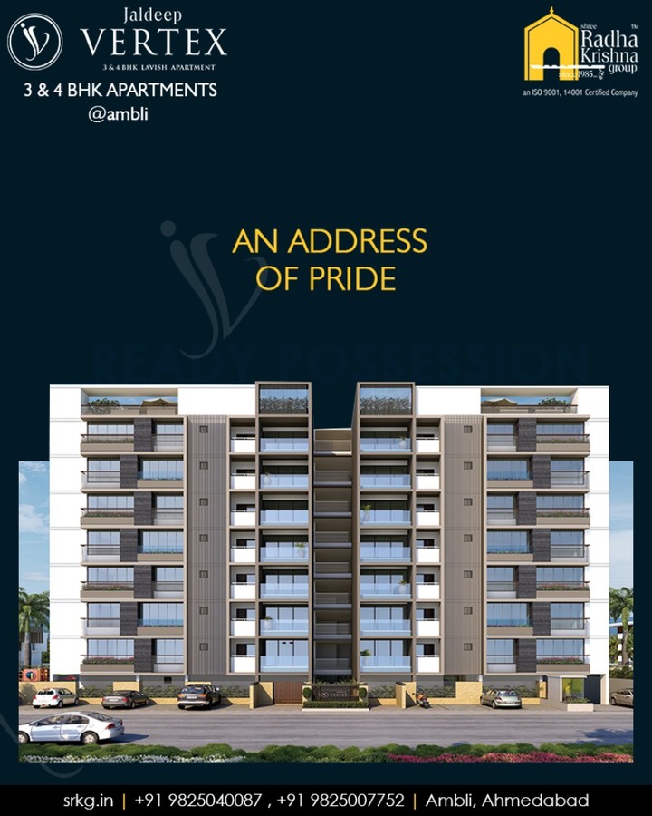 Radha Krishna Group,  amenities, comfortable, WorkOfArtResidence, Ambli, JaldeepVertex, ShreeRadhaKrishnaGroup, Ahmedabad, RealEstate, LuxuryLiving