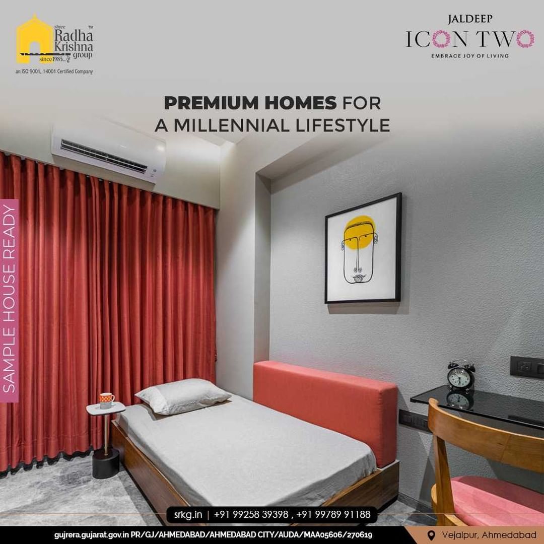 Be enchanted with stellar living spaces and world-class amenities.

#JaldeepIconTwo #IconTwo #LuxuryLiving #ShreeRadhaKrishnaGroup #RadhaKrishnaGroup #SRKG #Vejalpur #Makarba #Ahmedabad #RealEstate