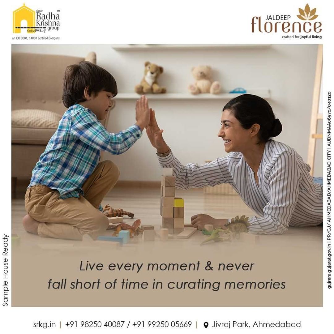 Live in the moment in every possible ways and never fall short of time in curating memories. 

Live the happy life at home. 

#JaldeepFlorence #Amenities #LuxuryLiving #RadhaKrishnaGroup #ShreeRadhaKrishnaGroup #JivrajPark #Ahmedabad #RealEstate #SRKG