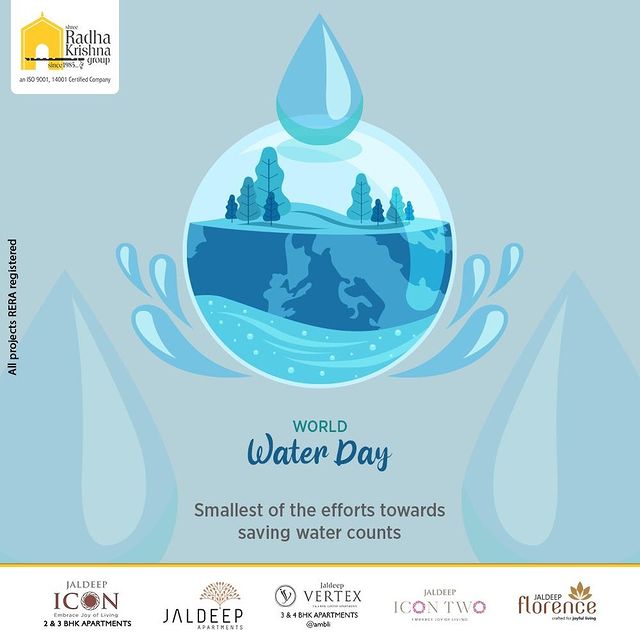 Smallest of the efforts towards saving water counts

#WorldWaterDay #WorldWaterDay2022 #WaterDay #SaveWater #SaveWaterForFuture #WaterConservation #ShreeRadhaKrishnaGroup #Ahmedabad #RealEstate #SRKG