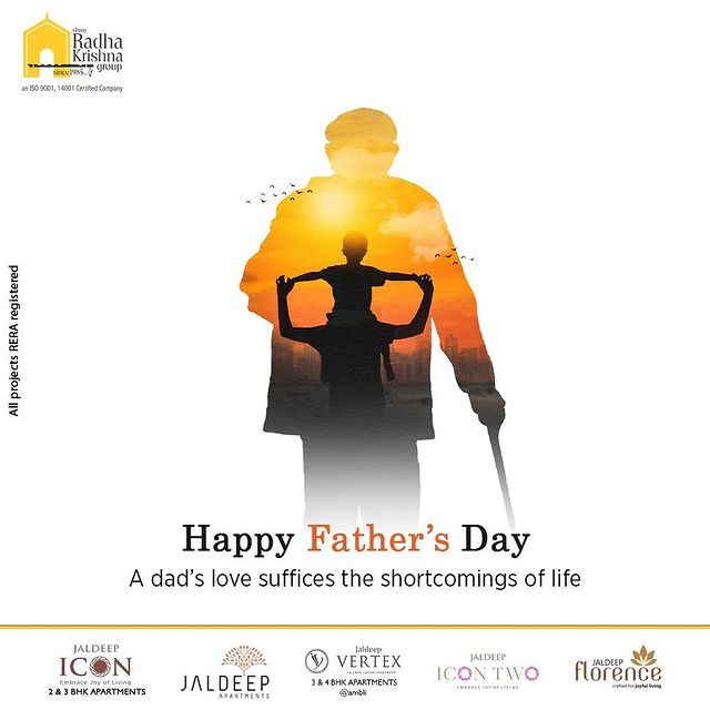 Radha Krishna Group,  HappyFathersDay, FathersDay, FathersDay2022, HappyFathersDay2022, DAD, Father, Fatherhood, ShreeRadhaKrishnaGroup, RadhaKrishnaGroup, SRKG, Ahmedabad, RealEstate