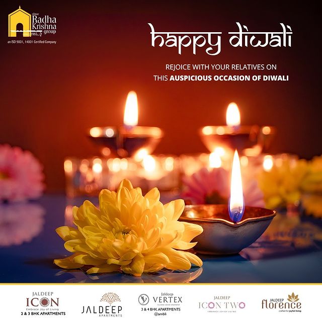 Rejoice with your relatives on this auspicious occasion of Diwali

#HappyDiwali #HappyDiwali2022 #DiwaliCelebration #DiwaliWishes #Diwali #FestivalOfLights #FestiveWishes #IndianFestivals #Diwali2022 #Diwali #Celebration #Builders #RealEstate #SRKG #Ahmedabad