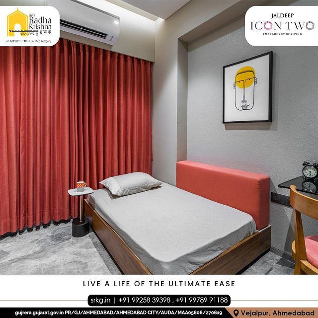 Enjoy the tranquility of your own home. Jaldeep Icon Two is the perfect to live a life with the ultimate ease.

Book your dream abode Now!

#JaldeepIconTwo #IconTwo #Peaceful #PeacefulLocation #Locatoin #LuxuryLiving #ShreeRadhaKrishnaGroup #RadhaKrishnaGroup #SRKG #Vejalpur #Makarba #Ahmedabad #RealEstat