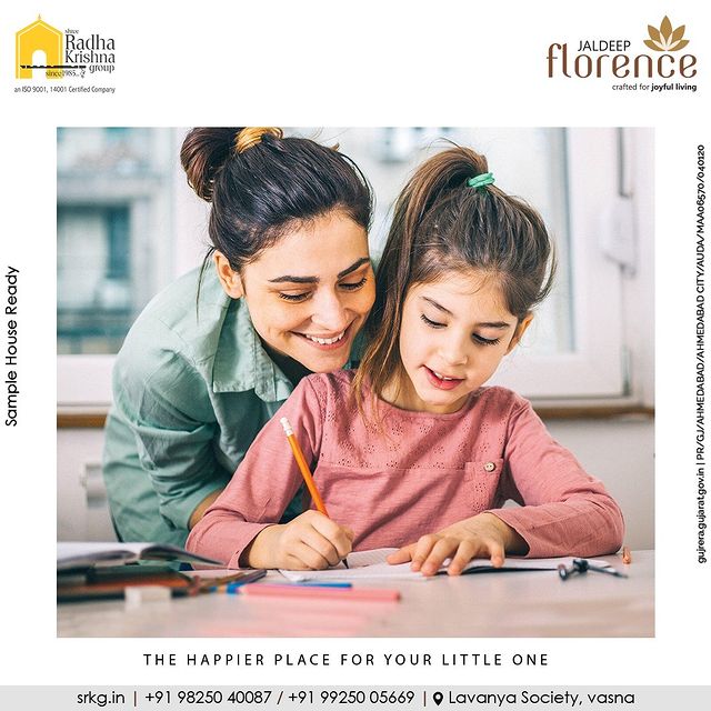 One of the most important things is to raise your child in the best environment possible. Allow your child to discover their own world and keep them entertained with Jaldeep Florence's numerous amenities.

#JaldeepFlorence #Amenities #SeniorCitizenSitOut #LuxuryLiving #RadhaKrishnaGroup #ShreeRadhaKrishnaGroup #JivrajPark #Ahmedabad #RealEstate #SRKG
