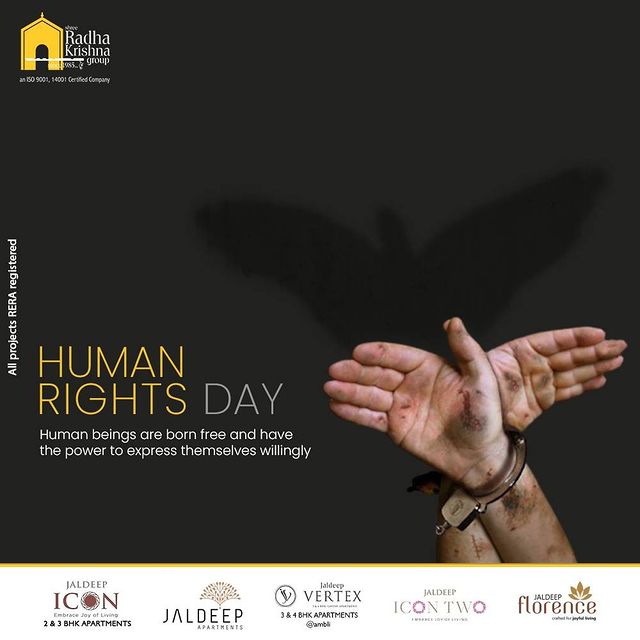 Human beings are born free and have the power to express themselves willingly.

#HumanRightsDay #HumanRightsDay2022 #HumanRightsForAll #HumanRights4All #StandUp4HumanRights #SRKG #ShreeRadheKrishnaGroup