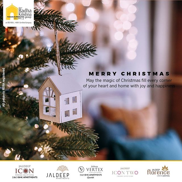 May the magic of Christmas fill every corner of your heart and home with joy and happiness. 

#MerryChristmas #Christmas #Christmas2022 #Celebration #NewYear #Xmas #ChristmasFestival #Festivities #ChristmasVibes #SRKG #Builders #RealEstate #Ahmedabad