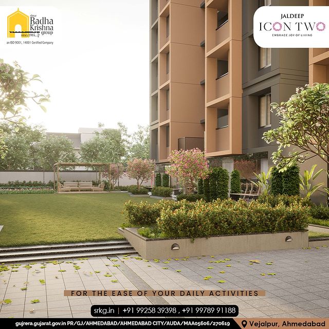 Jaldeep Icon Two offers numerous facilities that will make your life more soothing and enjoyable.

Book your Dream Abode Now!

#JaldeepIconTwo #IconTwo #Peaceful #PeacefulLocation #Locatoin #LuxuryLiving #ShreeRadhaKrishnaGroup #RadhaKrishnaGroup #SRKG #Vejalpur #Makarba #Ahmedabad #RealEstate