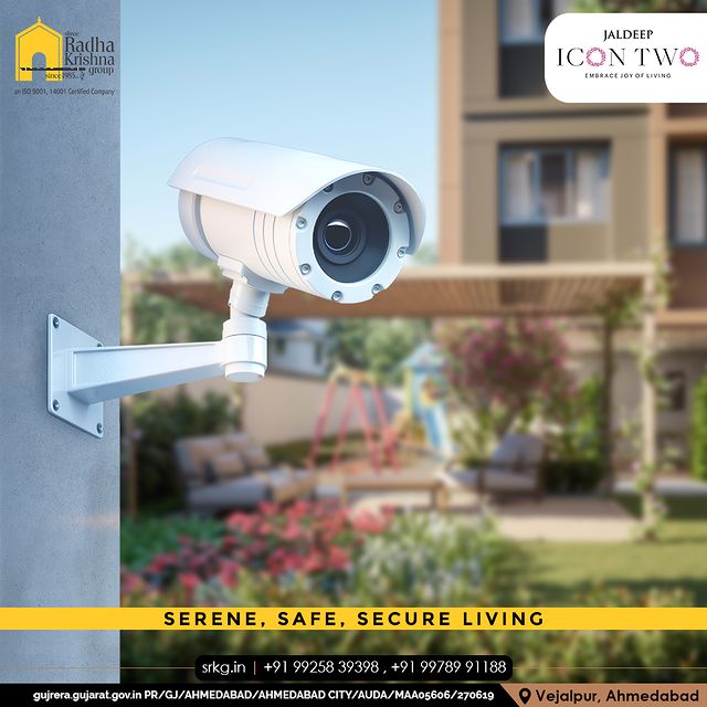 Serene view from your balcony, a gated residence that will be safer for your kids and Secured with 24X7 CCTV Surveillance.

#JaldeepIconTwo #IconTwo #Peaceful #PeacefulLocation #Locatoin #LuxuryLiving #ShreeRadhaKrishnaGroup #RadhaKrishnaGroup #SRKG #Vejalpur #Makarba #Ahmedabad #RealEstate