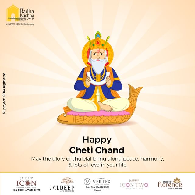 May the glory of Jhulelal bring along peace, harmony, and lots of smiles into your life

 #ChetiChand2023 #JhulelalJayanti2023 #HappyChetiChand #HappyJhulelalJayanti #NewYearCelebrations #TraditionsAndCulture #WishingYouProsperityAndHappiness #Tradition #Culture #IndianCelebrations #FestivalsofIndia #SRKG #Building #RealEstate #Ahmedabad