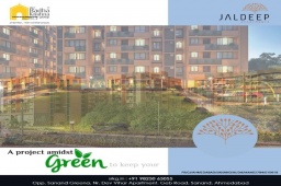 Do not just dream your life, live your dream-life!

#JaldeepApartment is a project amidst green to keep your days calm and serene.

#JaldeepApartment #AlluringApartments #ExpanseOfElegance #LuxuryLiving #ShreeRadhaKrishnaGroup #Ahmedabad #RealEstate #SRKG