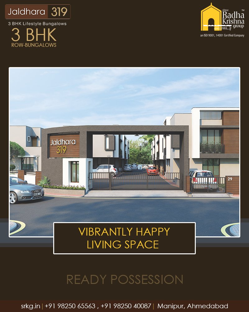 Radha Krishna Group,  Jaldhara319, 3BHKRowBungalows, ReadyPossession, LuxuryLiving, ShreeRadhaKrishnaGroup, Manipur, Ahmedabad