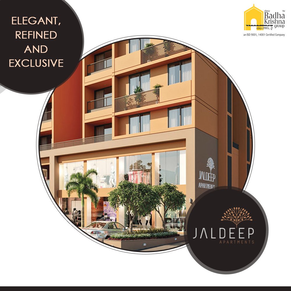 From the lush green surroundings to the breath-taking view to the intricate detailing of each home, these warm and spacious 2 BHK apartments are indeed the quintessence of the good life.

#JaldeepApartments #Sanand #ShreeRadhaKrishnaGroup #Ahmedabad #RealEstate #LuxuryLiving https://t.co/WMhdfyOAqq