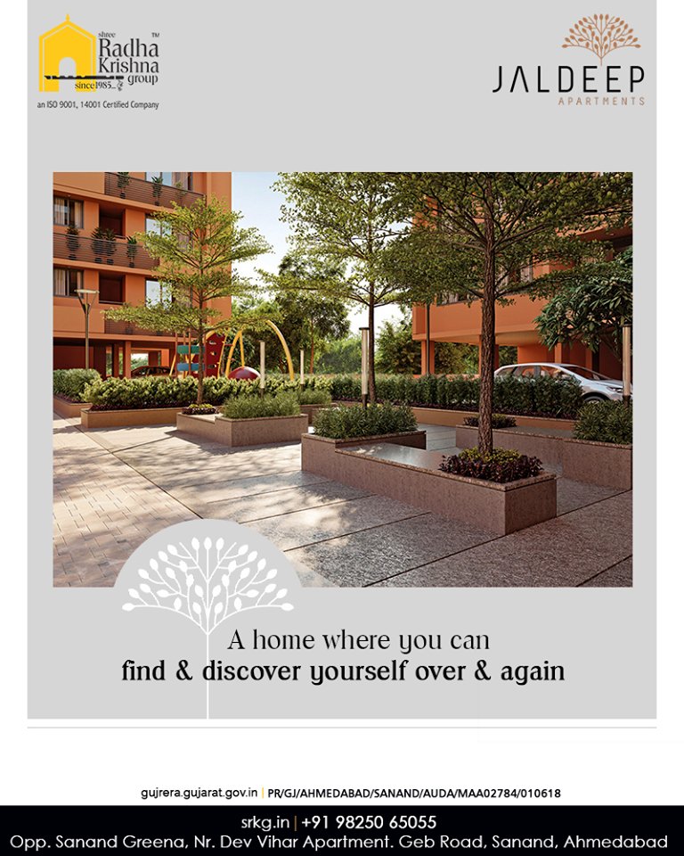 Resolve to be surrounded with an array of amenities at a home where you can find and discover yourself over & again.

#JaldeepApartment #AlluringApartments #ExpanseOfElegance #LuxuryLiving #ShreeRadhaKrishnaGroup #Ahmedabad #RealEstate #SRKG https://t.co/zzs1QVcOeC